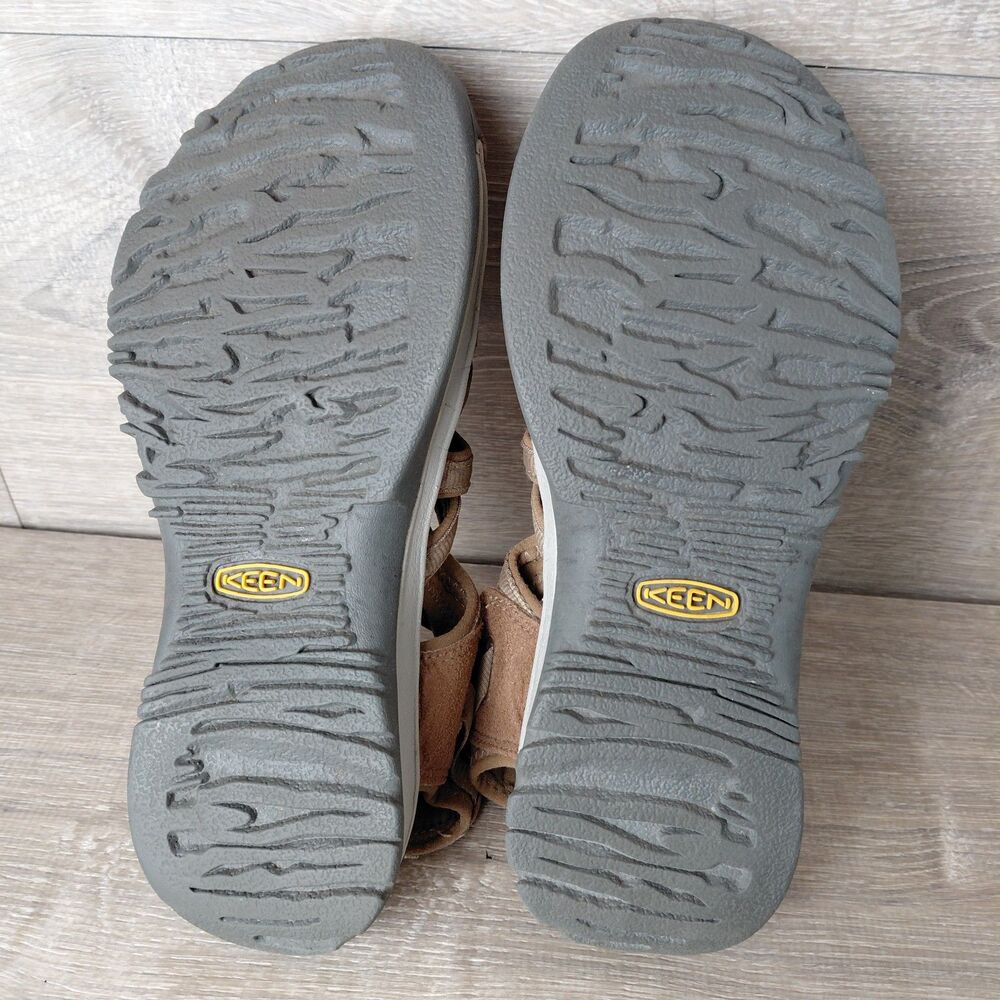 Keen Whisper Sandals Womens 9 Brown Waterproof Outdoor Hiking Trail Beach Shoes - Picture 8 of 9